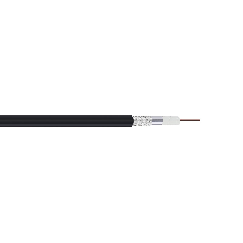 Cablu coaxial HD RF cu pierderi reduse seria RG 75Ω