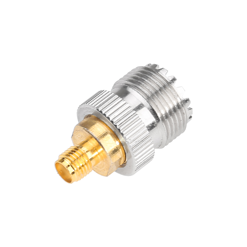 Conector RF UHF mamă la SMA mamă
